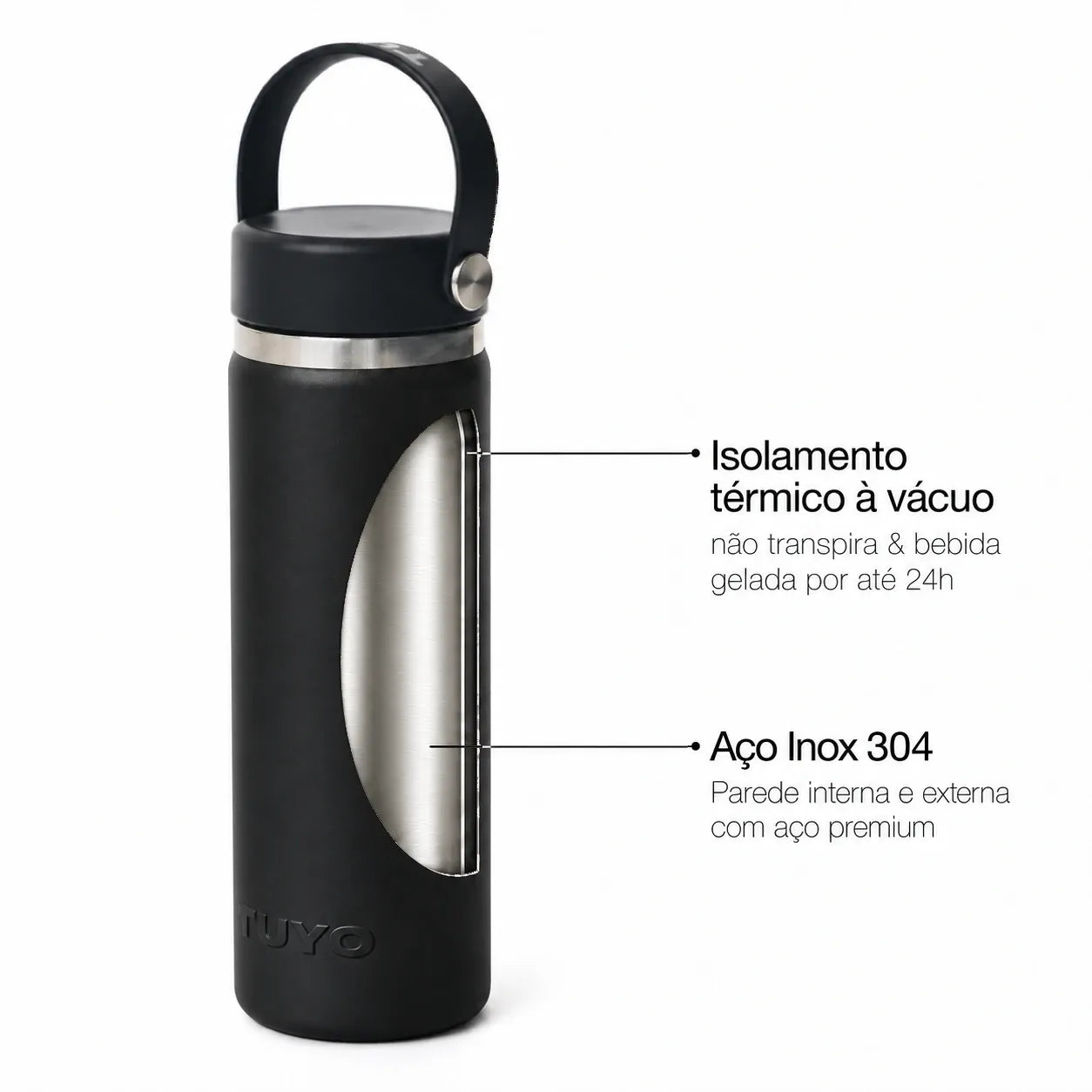 Garrafa térmica #cor_black