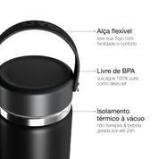 Garrafa térmica #cor_black