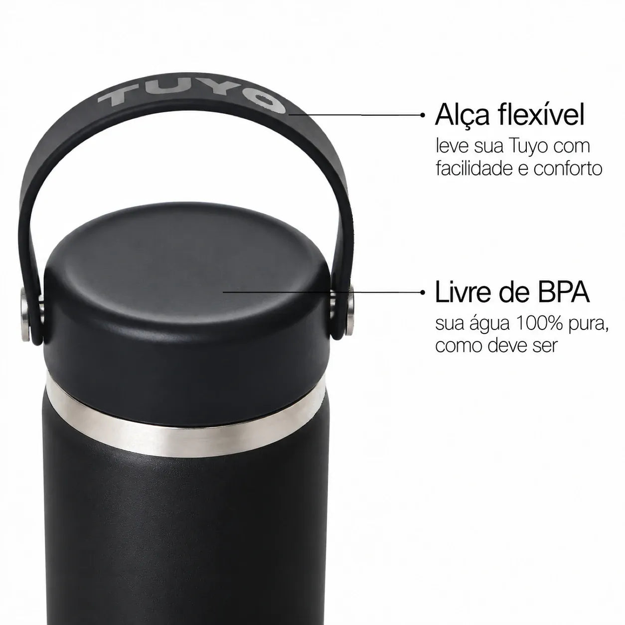 Garrafa térmica #cor_black