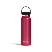 Garrafa térmica de um litro e meio #cor_burgundy