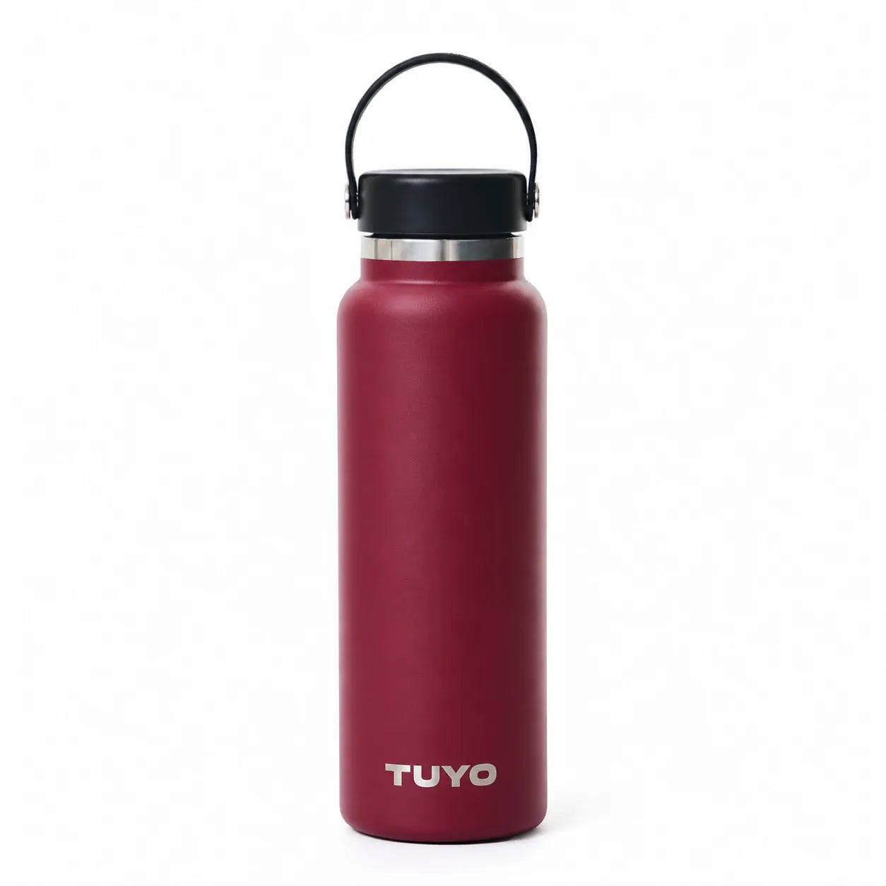 Garrafa térmica de um litro e meio #cor_burgundy