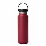 Garrafa térmica de um litro e meio #cor_burgundy