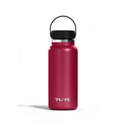 Garrafa térmica vermelho de 1l #cor_burgundy