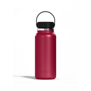 Garrafa térmica vermelho de 1l #cor_burgundy