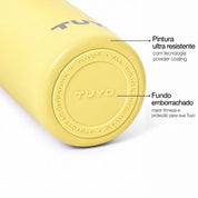 Garrafa térmica #cor_butter-yellow