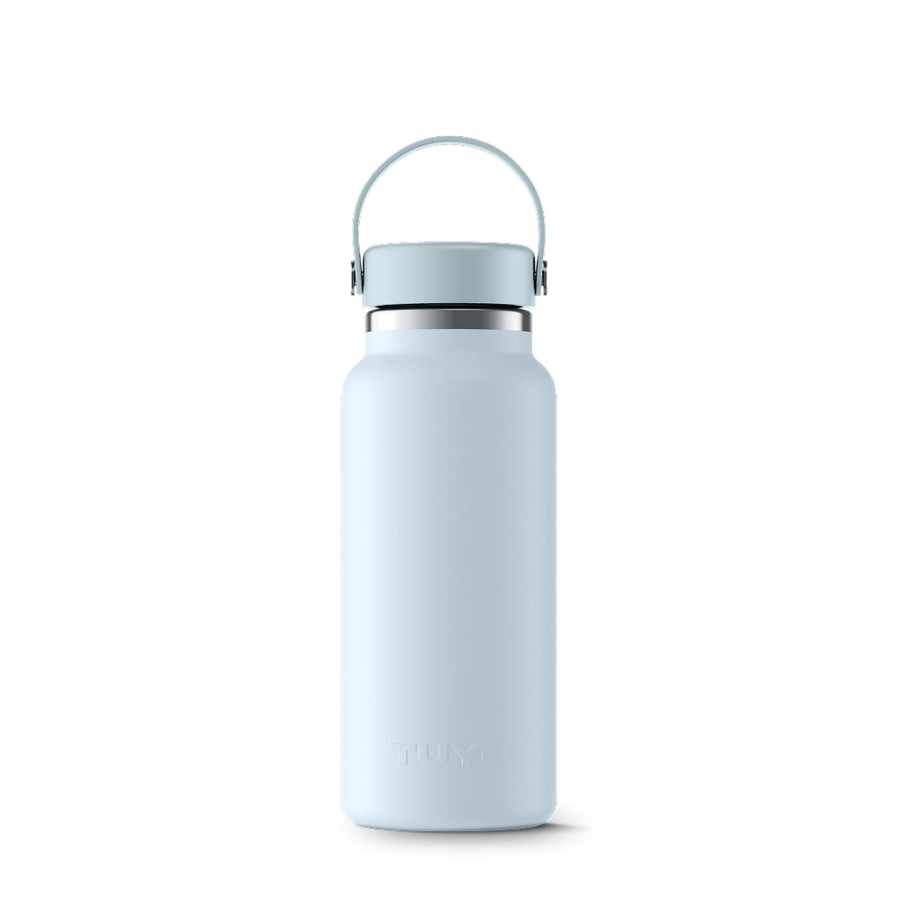 Garrafa térmica #cor_mist-blue