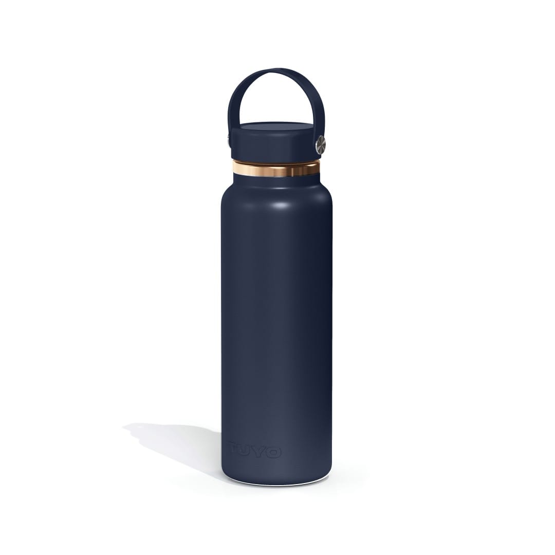 Garrafa térmica Golden Collection #cor_gold-blue #cor_gold--blue