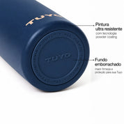 Garrafa térmica Golden Collection #cor_gold-blue #cor_gold--blue