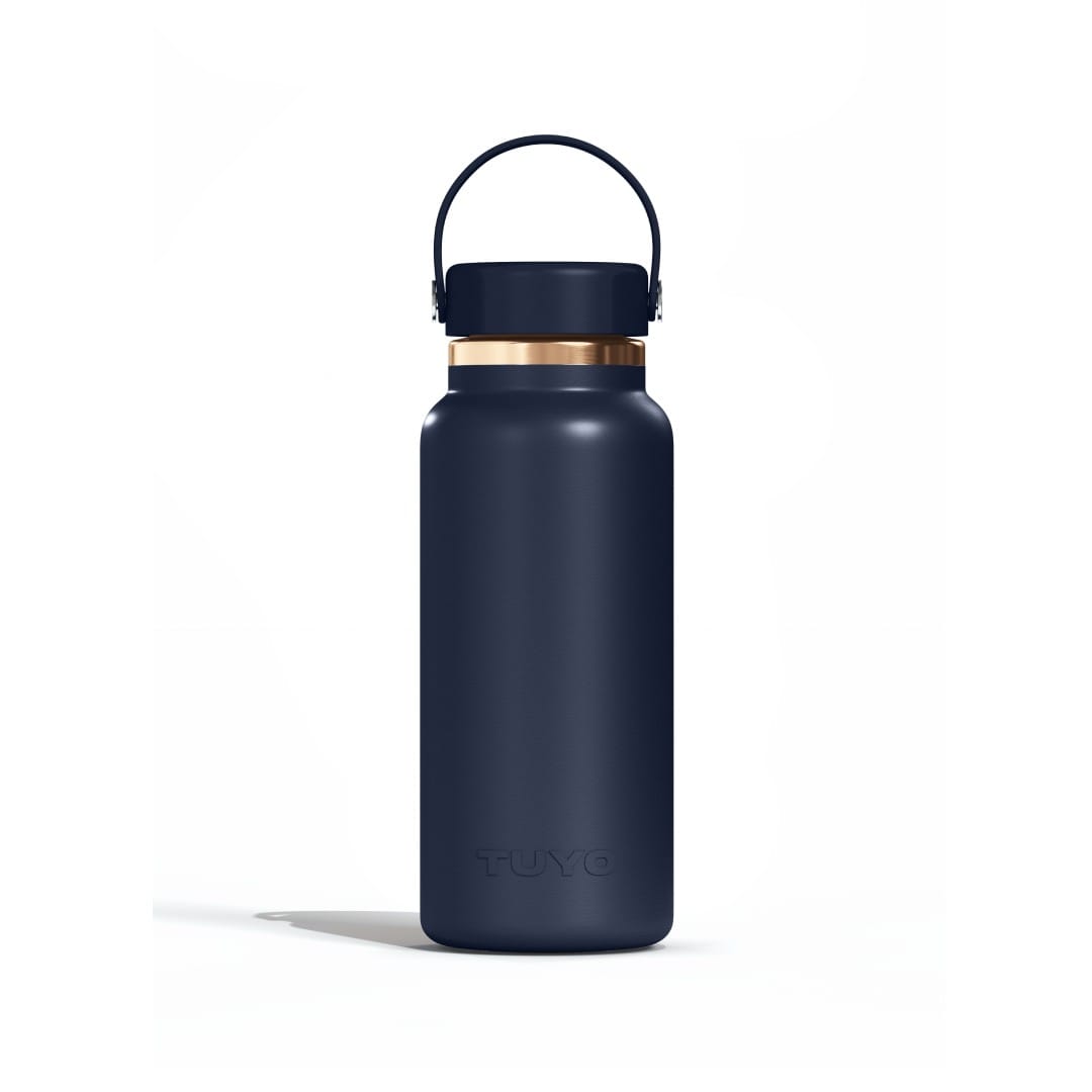 Garrafa térmica Golden Collection #cor_gold-blue #cor_gold--blue