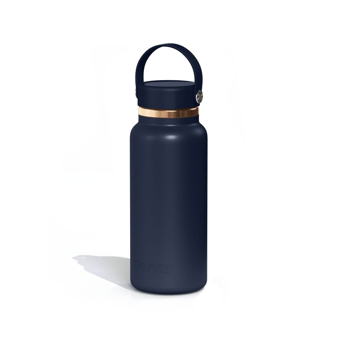 Garrafa térmica Golden Collection #cor_gold-blue #cor_gold--blue