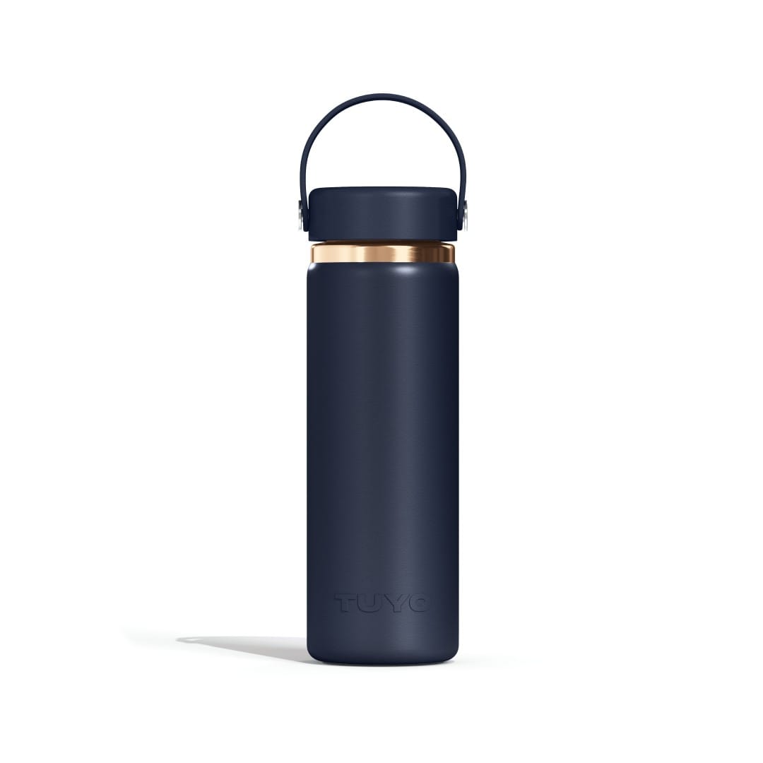 Garrafa térmica Golden Collection #cor_gold-blue #cor_gold--blue