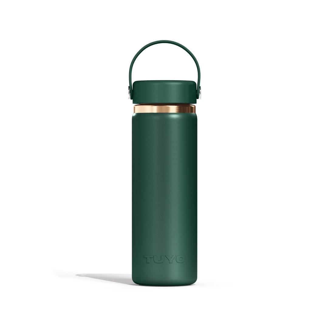 Garrafa térmica Golden Collection #cor_gold-green #cor_gold--green
