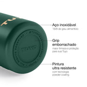 Garrafa térmica Golden Collection #cor_gold-green #cor_gold--green