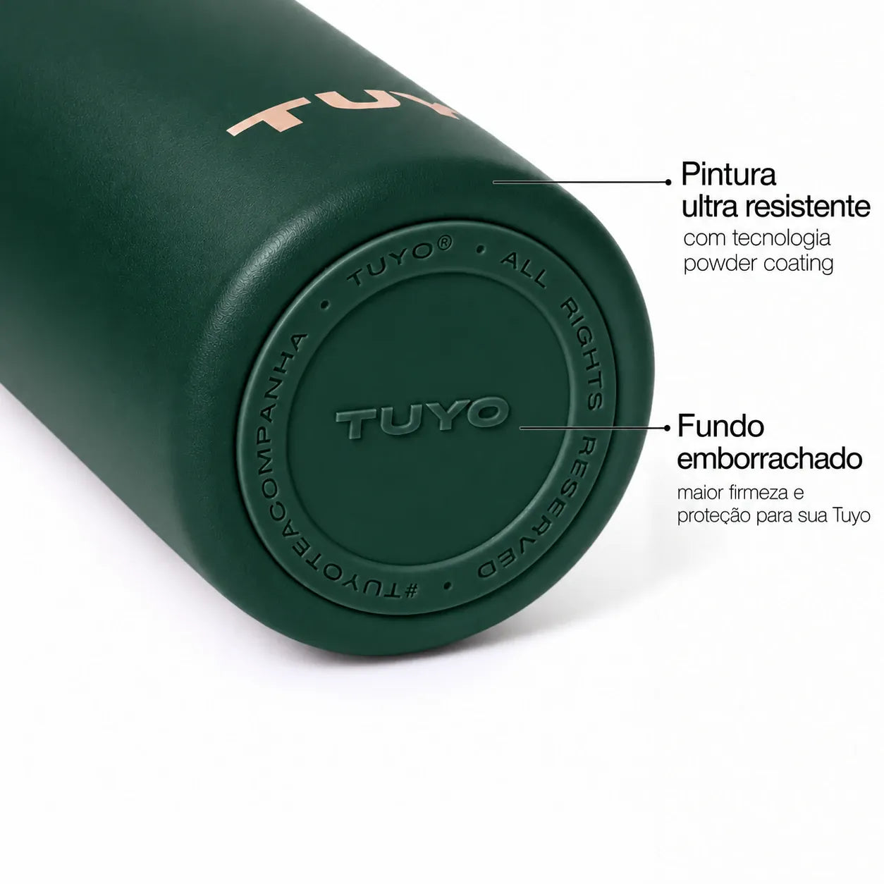 Garrafa térmica Golden Collection #cor_gold-green #cor_gold--green