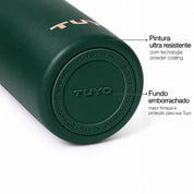 Garrafa térmica Golden Collection #cor_gold-green #cor_gold--green