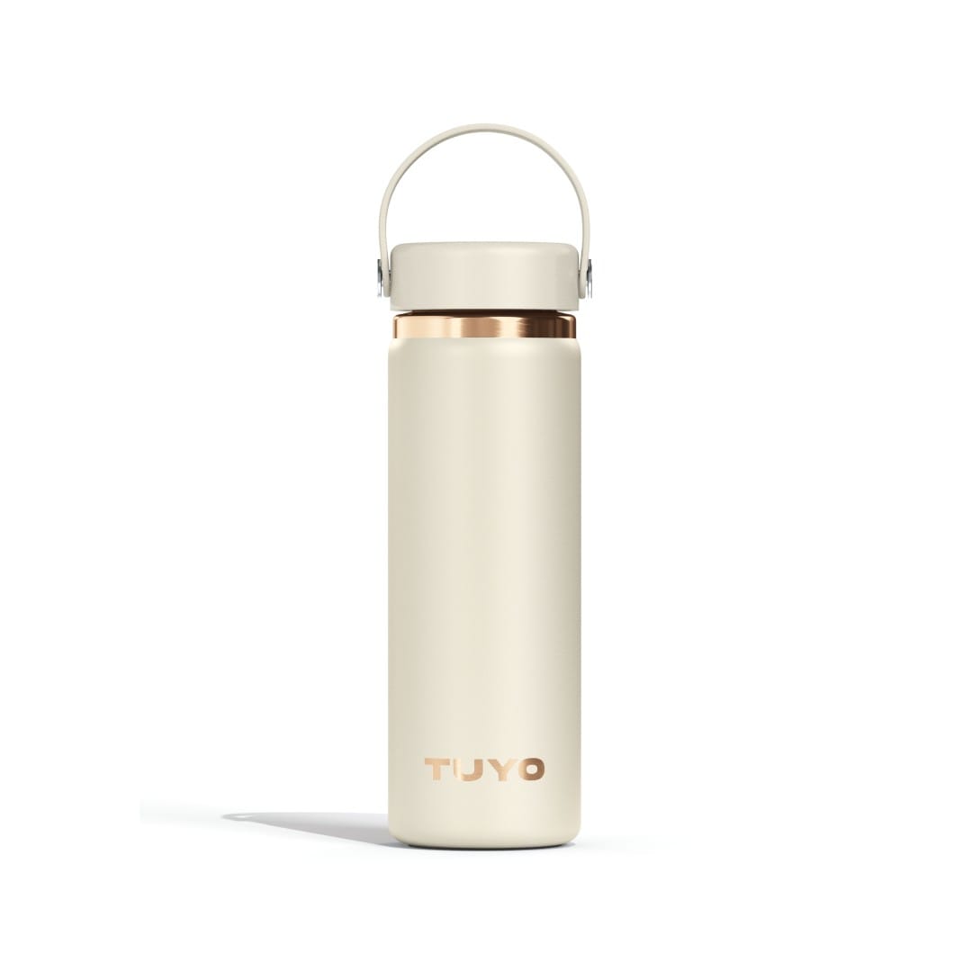Garrafa térmica Golden Collection #cor_gold-off-white #cor_gold--off-white