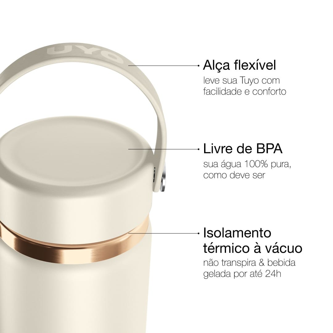 Garrafa térmica Golden Collection #cor_gold-off-white #cor_gold--off-white