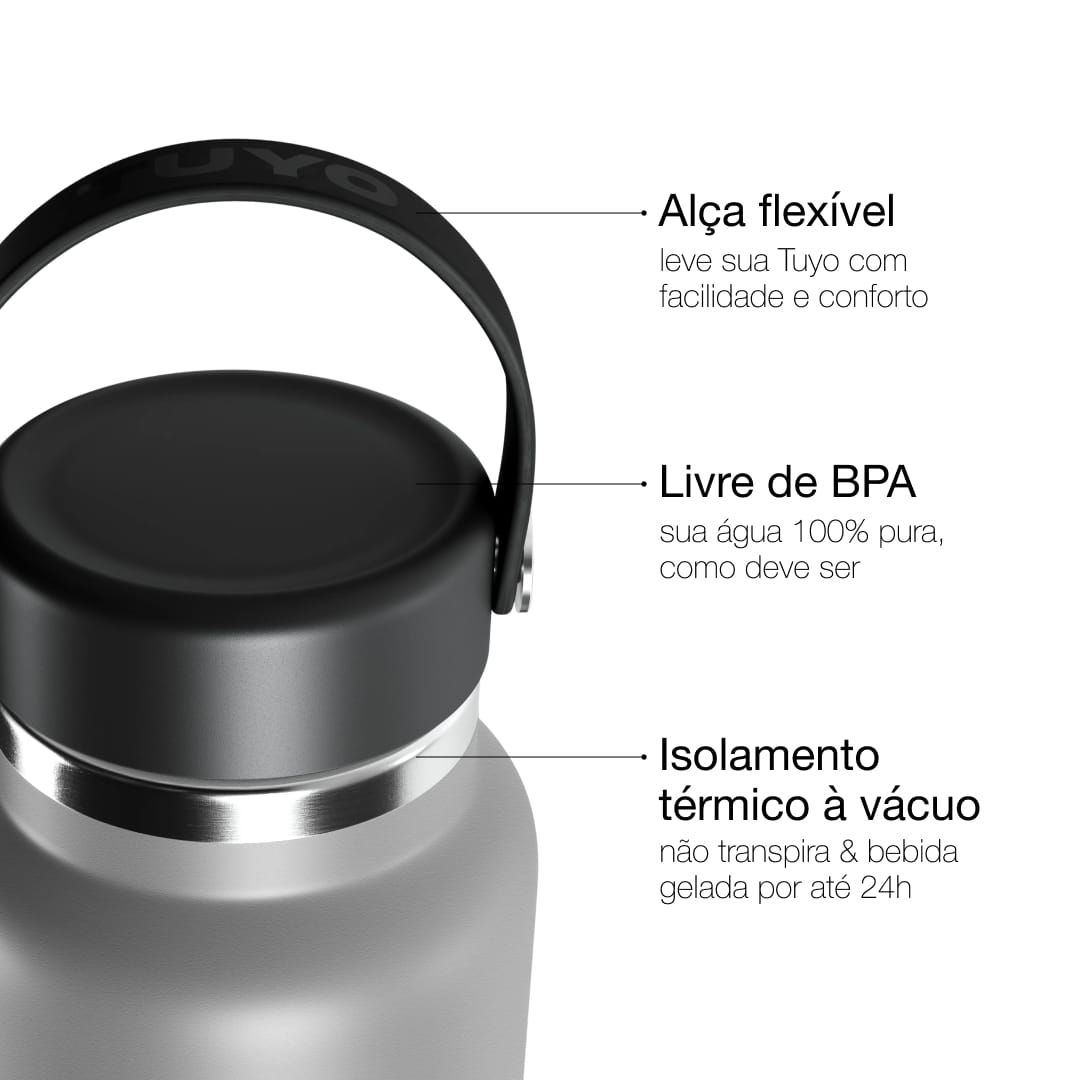 Garrafa térmica #cor_graphite