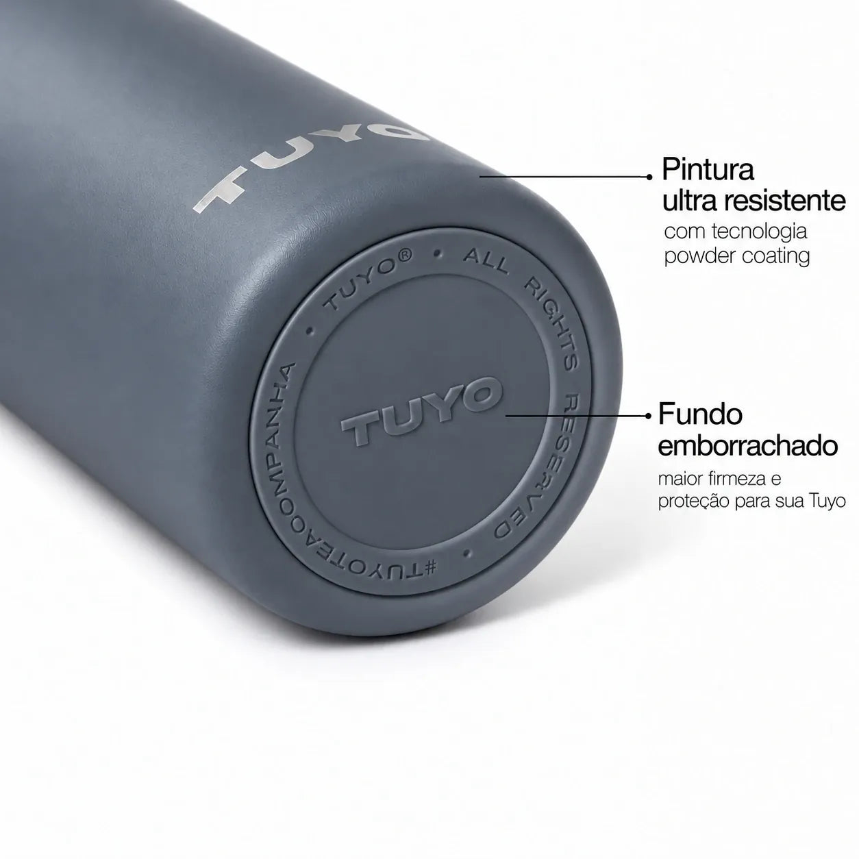Garrafa térmica Graphite de 1l #cor_graphite
