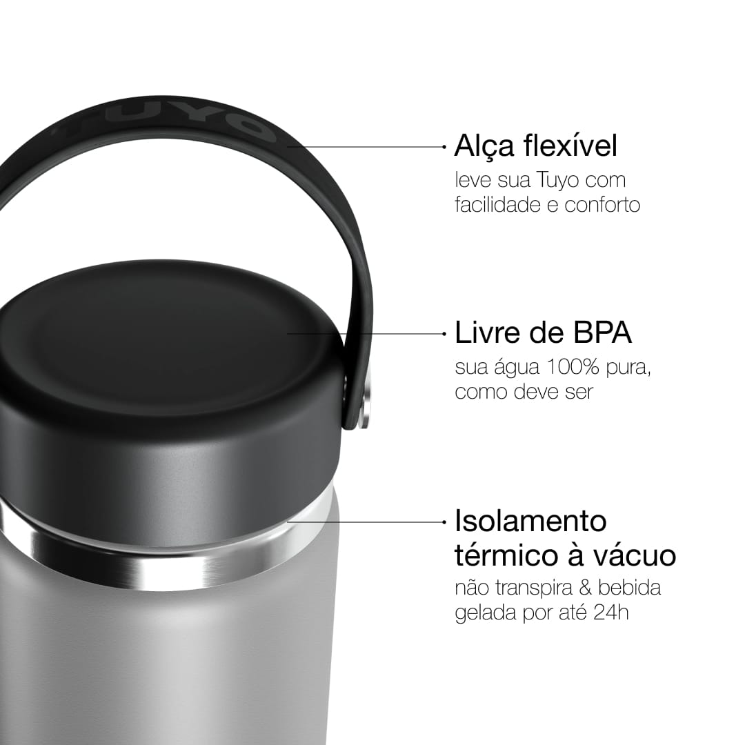 Garrafa térmica #cor_graphite