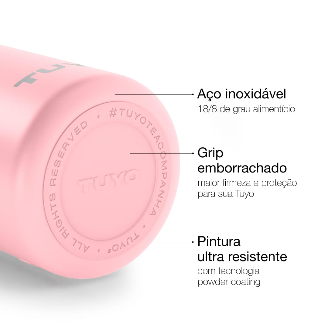 Garrafa térmica um litro e meio #cor_light-pink