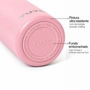 Garrafa térmica um litro e meio #cor_light-pink