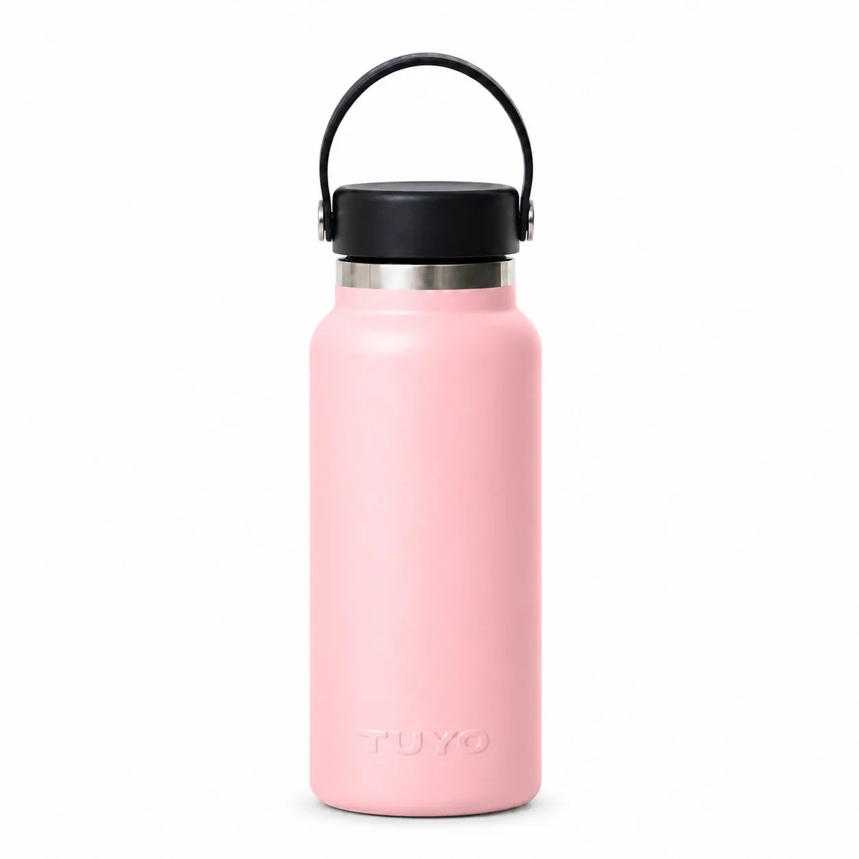 Garrafa térmica rosa de 1l #cor_light-pink