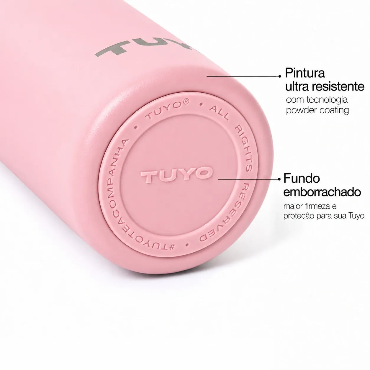 Garrafa térmica #cor_light-pink