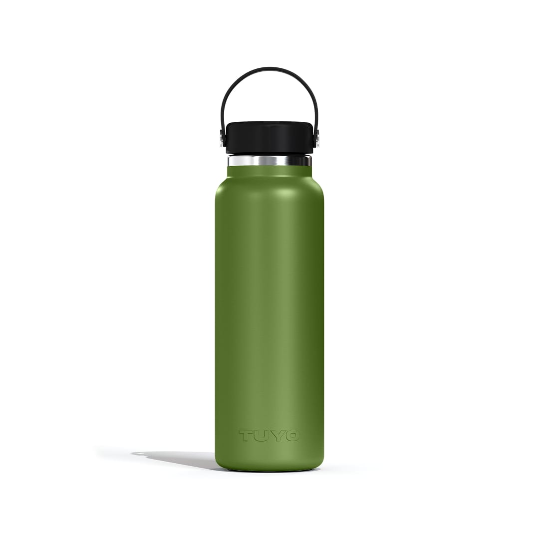 Garrafa térmica de um litro e meio #cor_military-green