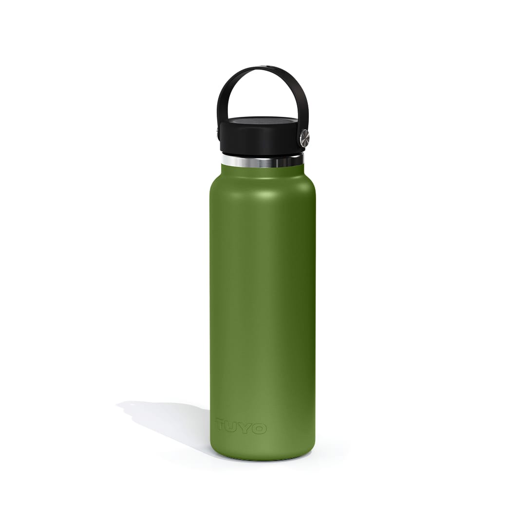 Garrafa térmica de um litro e meio #cor_military-green