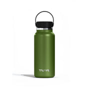 Garrafa térmica verde militar de 1l #cor_military-green