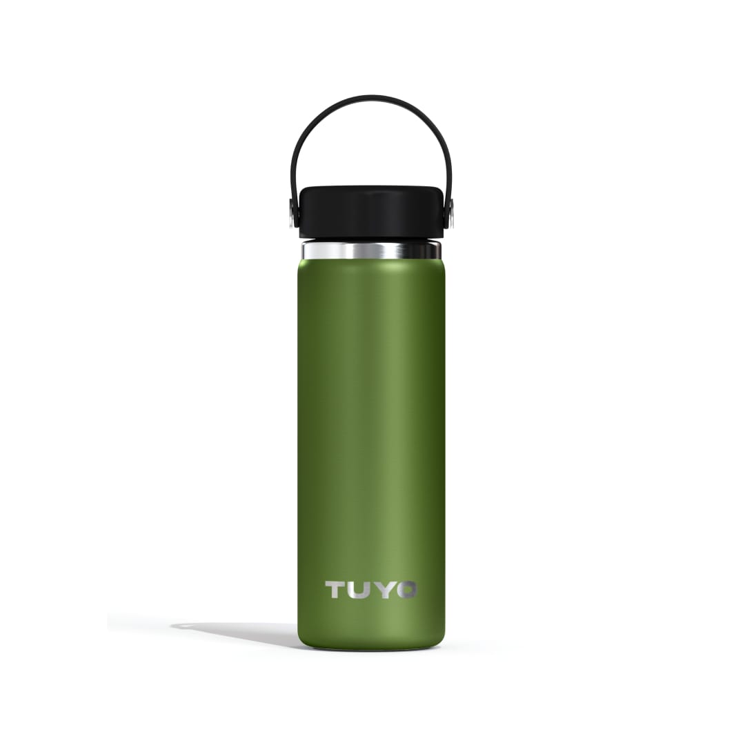 Garrafa térmica #cor_military-green