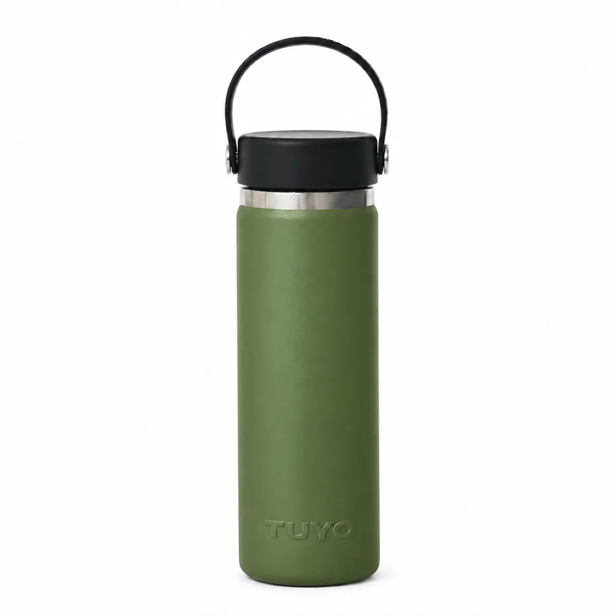 Garrafa térmica #cor_military-green