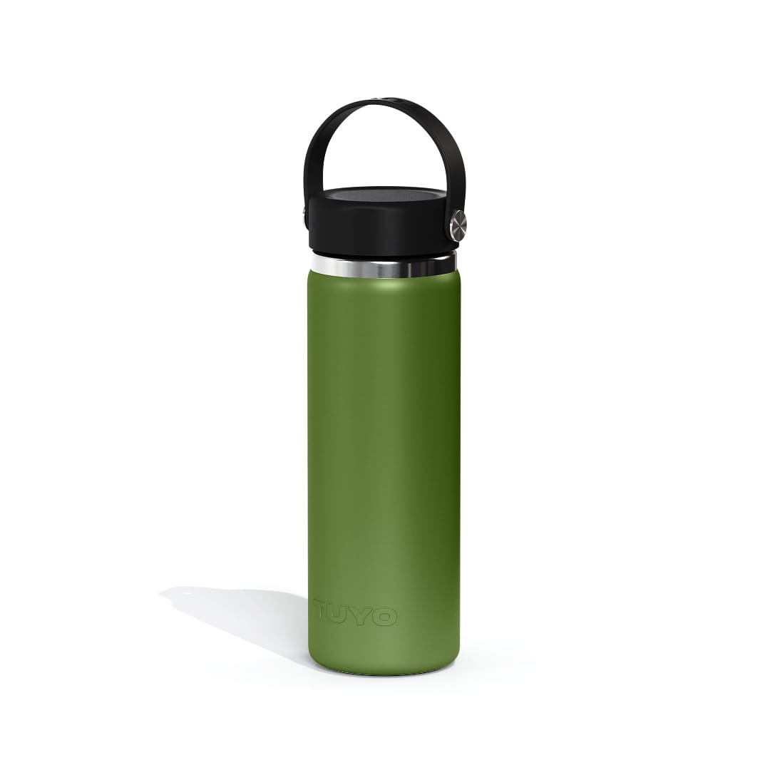 Garrafa térmica #cor_military-green