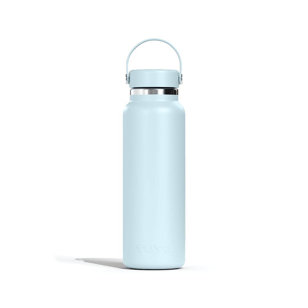 Garrafa térmica #cor_mist-blue