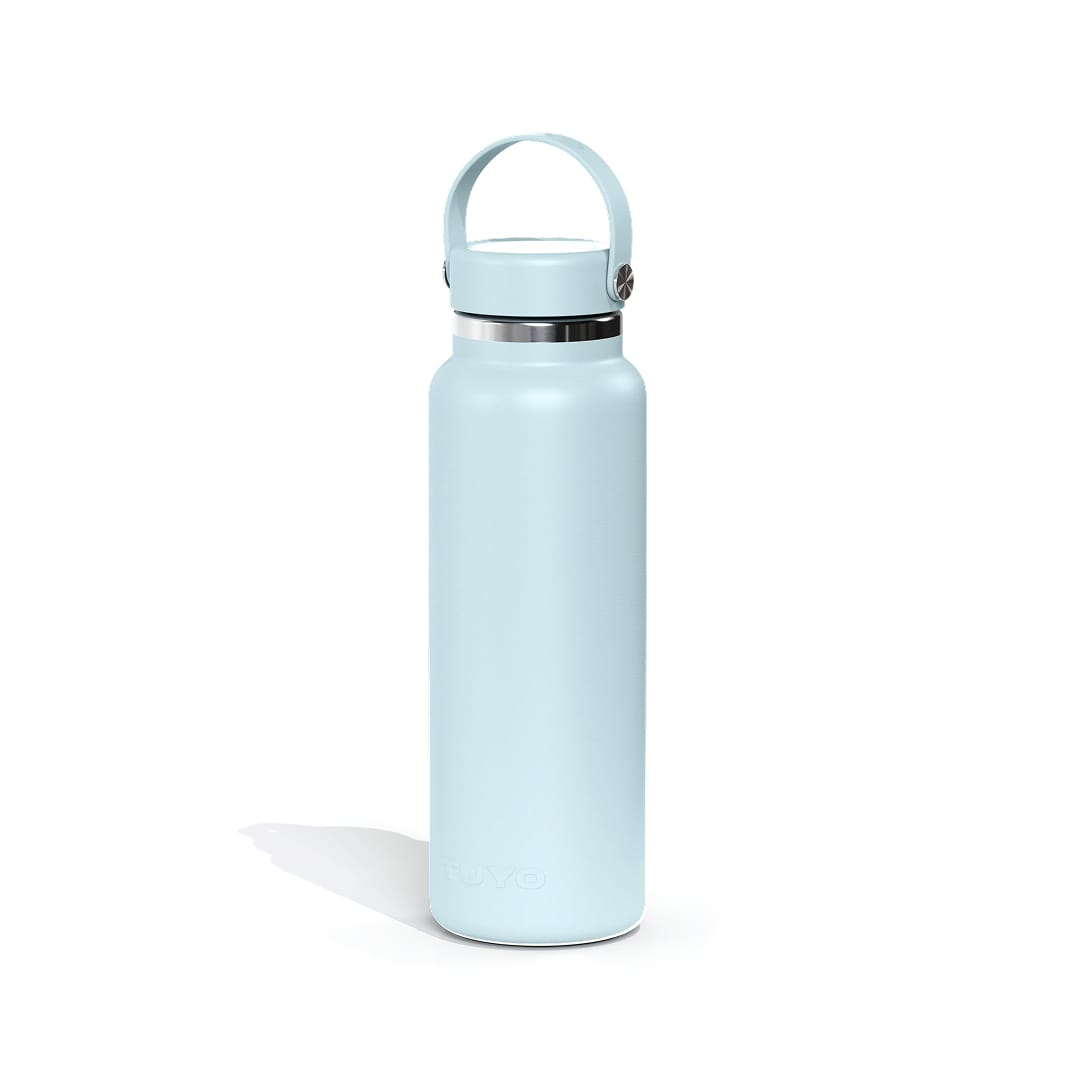 Garrafa térmica #cor_mist-blue