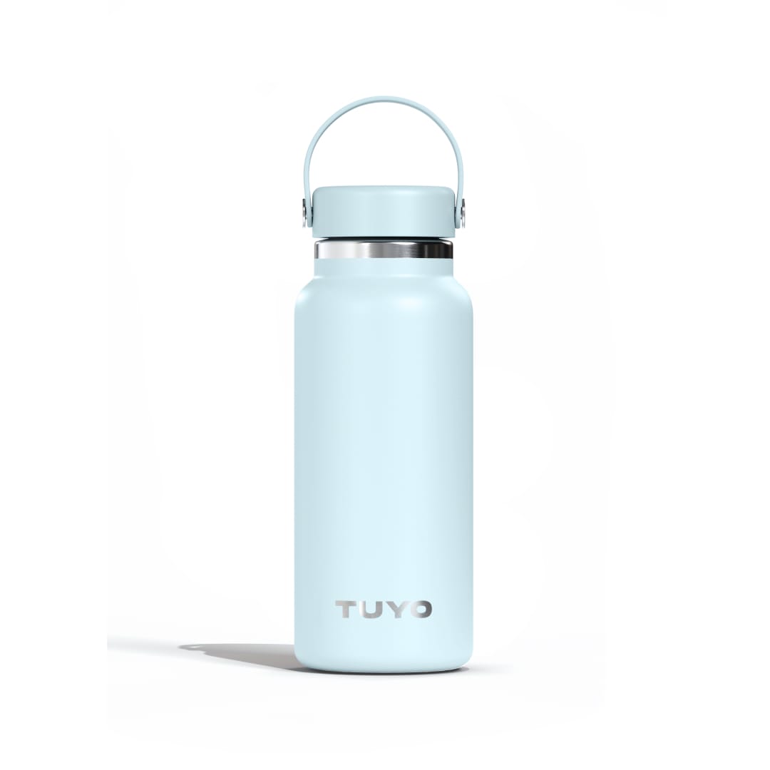 Garrafa térmica #cor_mist-blue