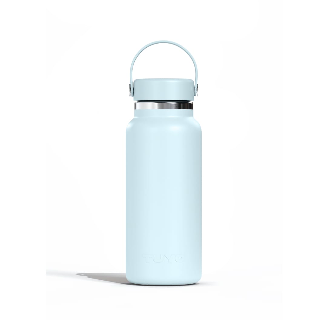 Garrafa térmica #cor_mist-blue