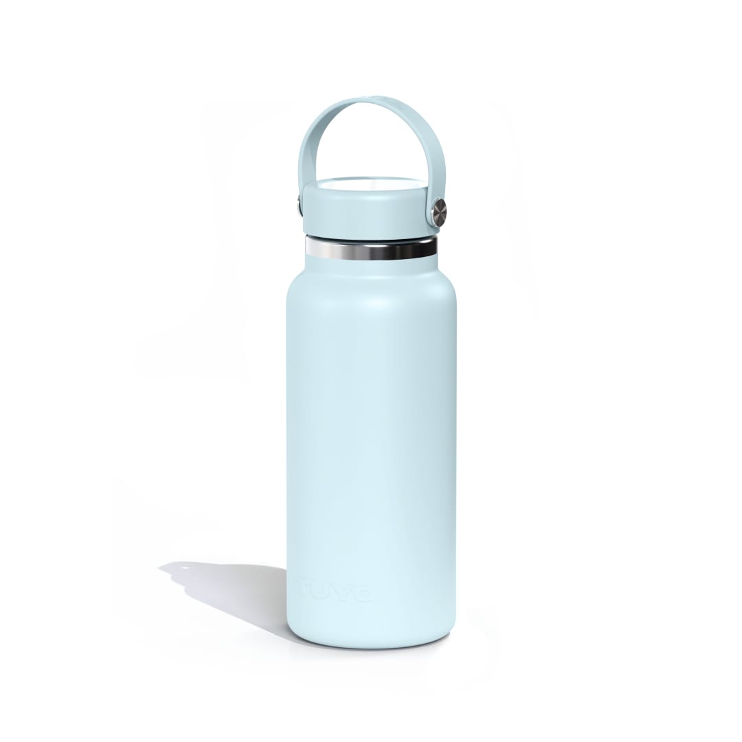 Garrafa térmica #cor_mist-blue