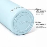 Garrafa térmica #cor_mist-blue