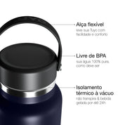 Garrafa térmica um litro e meio #cor_navy-blue