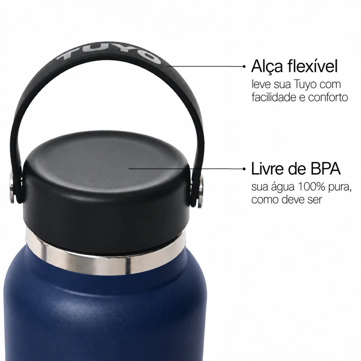 Garrafa térmica um litro e meio #cor_navy-blue