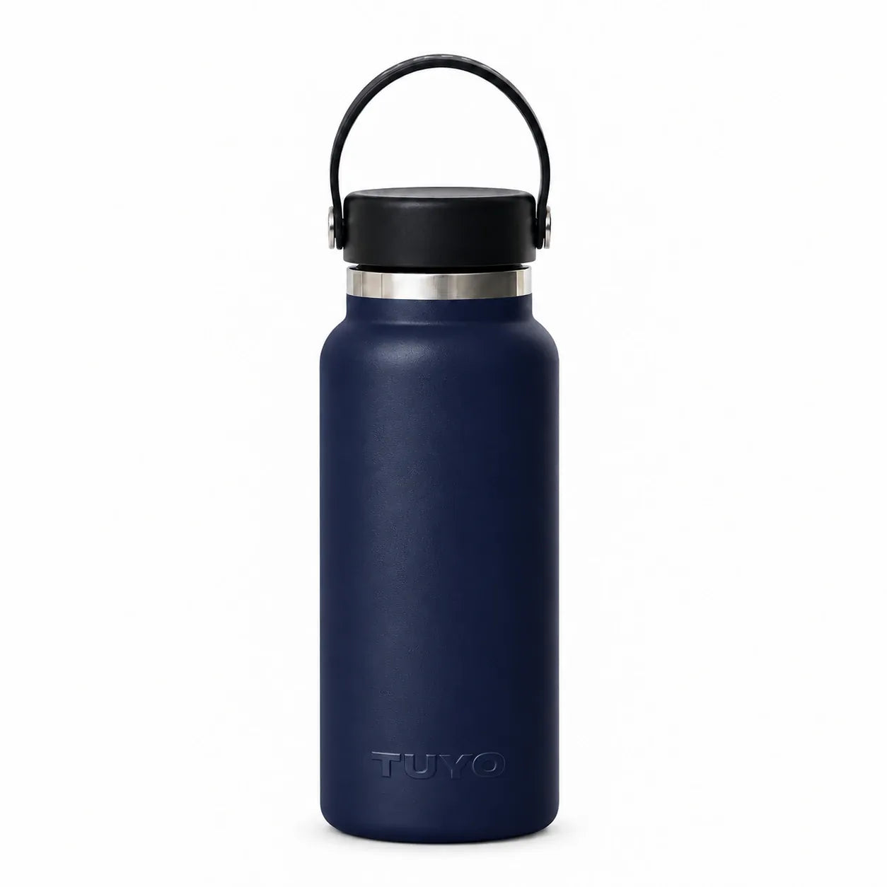 Garrafa térmica azul de 1l #cor_navy-blue