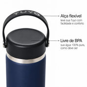 Garrafa térmica #cor_navy-blue