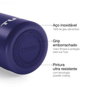 Garrafa térmica #cor_navy-blue