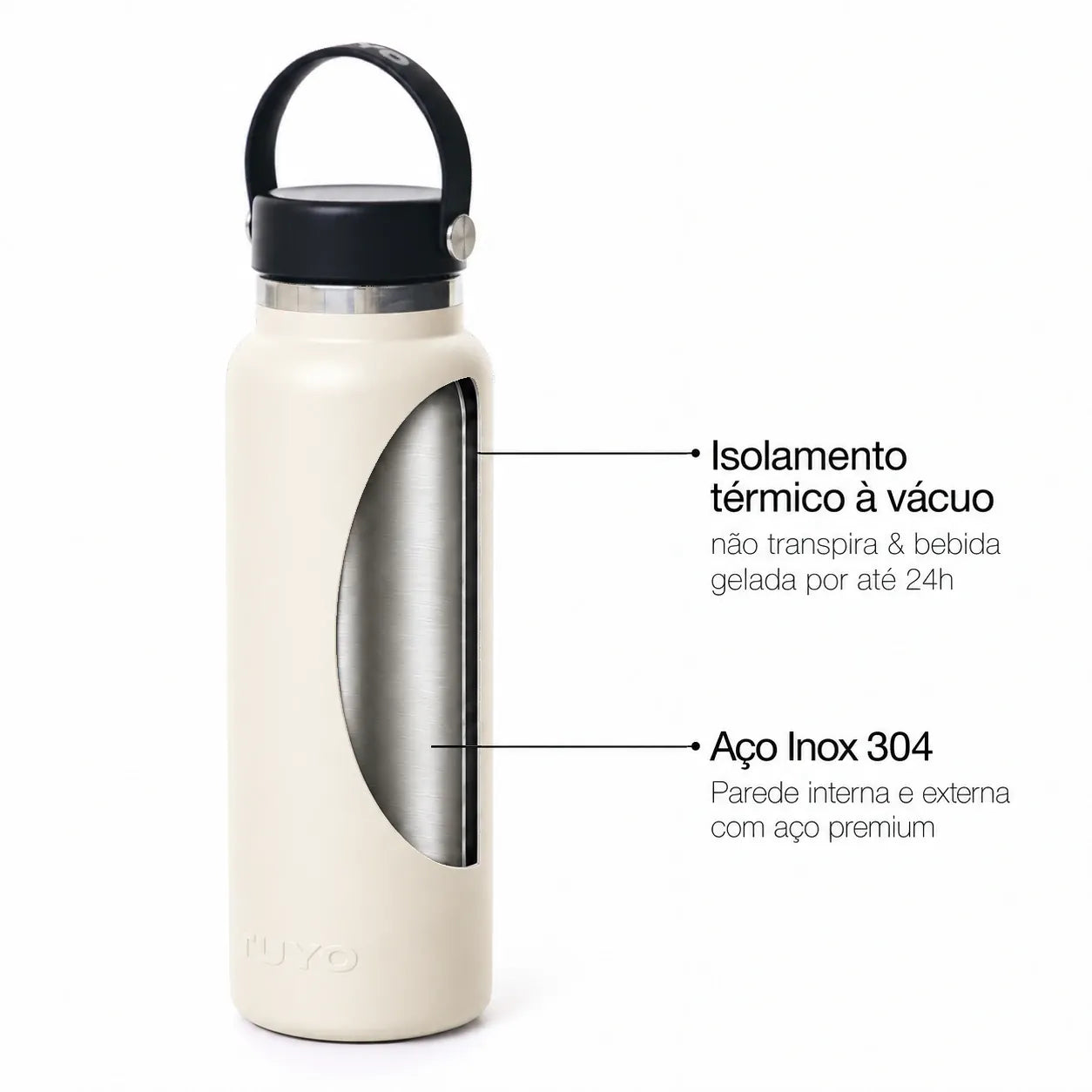Garrafa térmica um litro e meio #cor_off-white