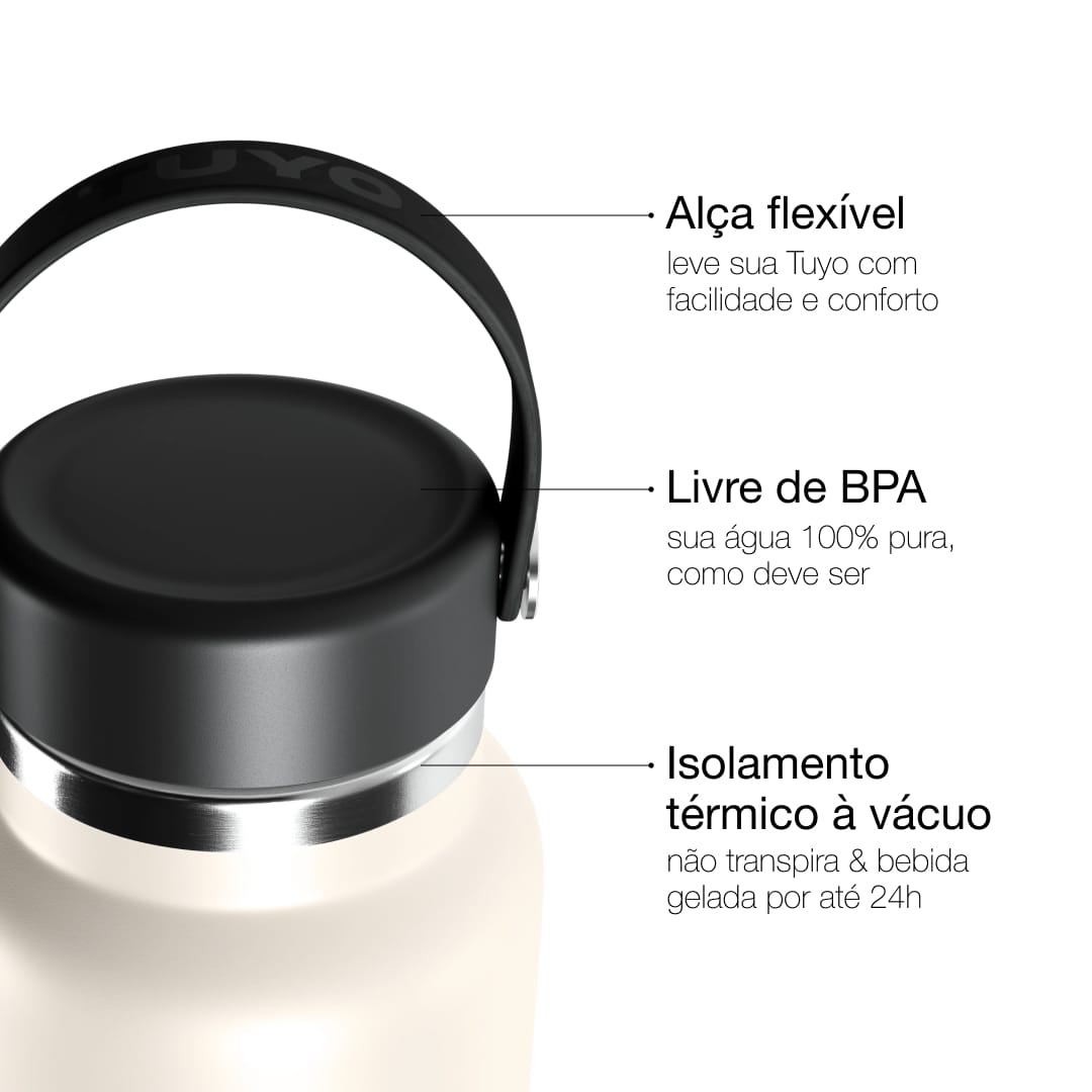 Garrafa térmica off white de 1l #cor_off-white
