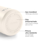 Garrafa térmica off white de 1l #cor_off-white