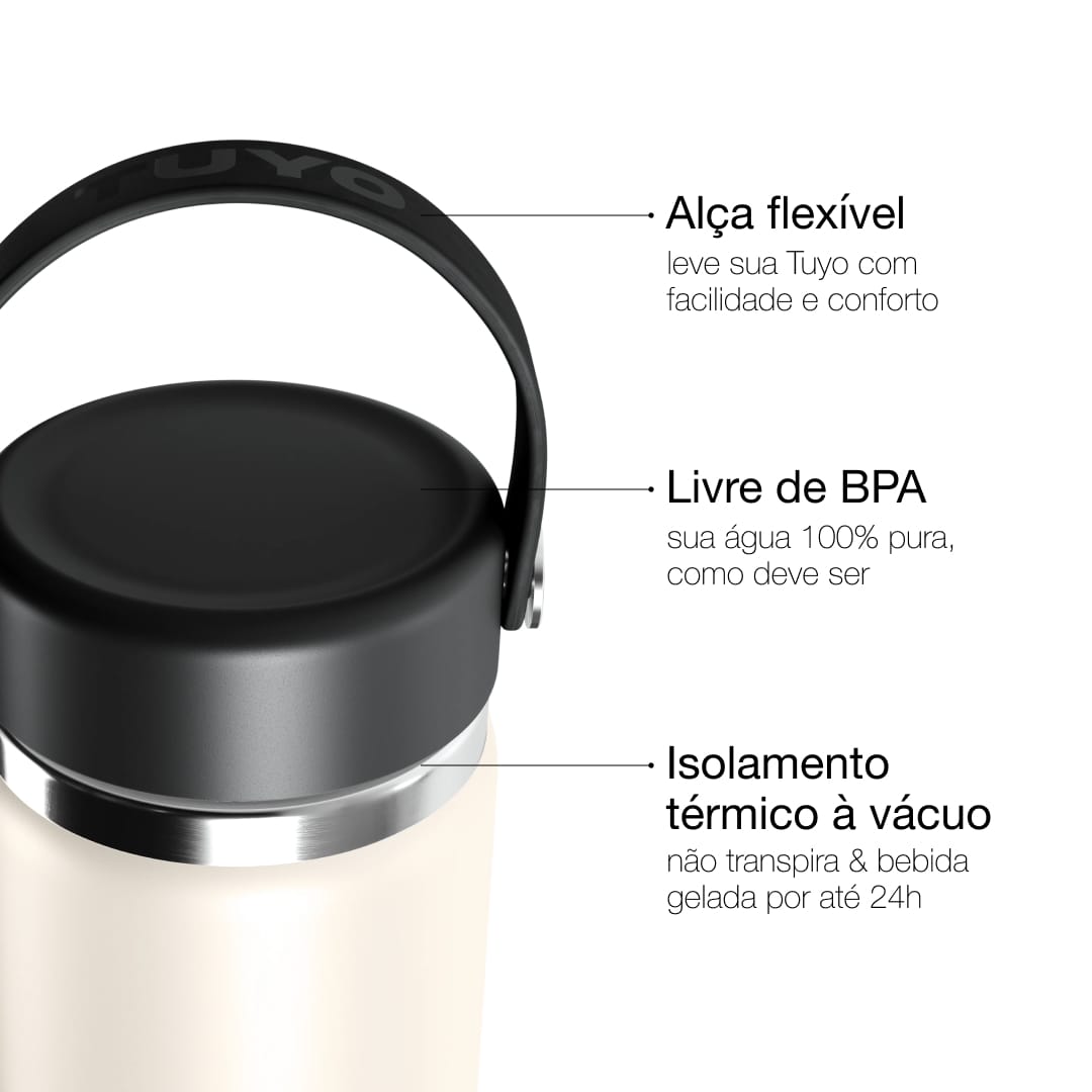 Garrafa térmica #cor_off-white