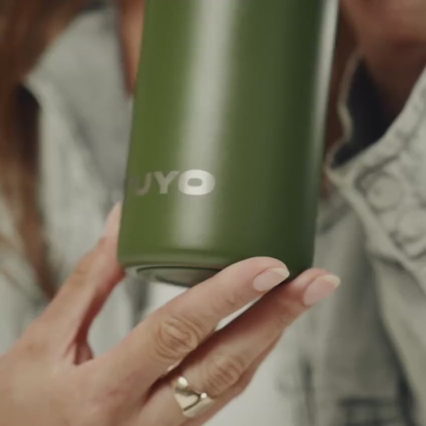 Garrafa Térmica 600ML — tamanho real em vídeo #tamanho_600ml
